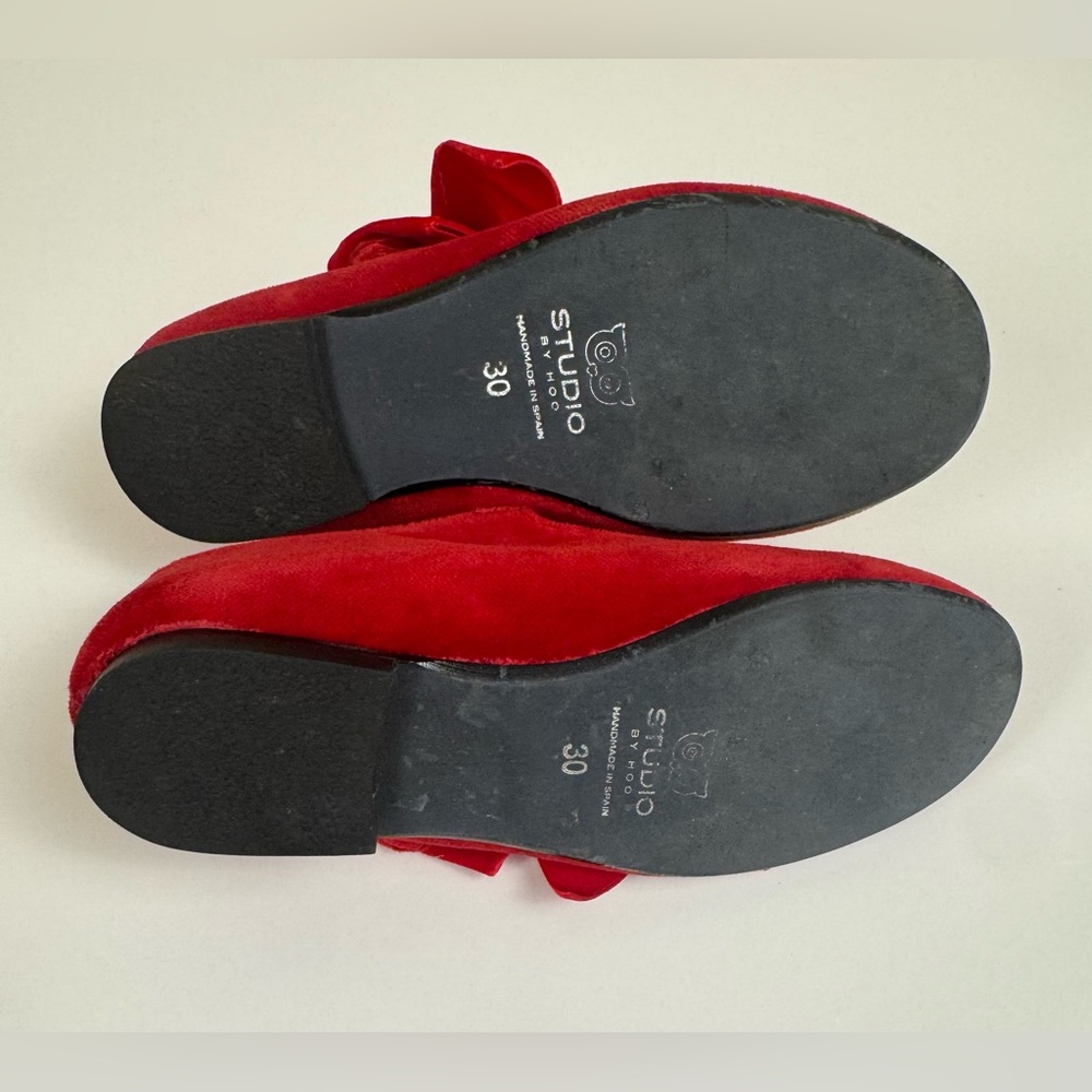 Studio by HOO Red Velvet Flats - Picture 7 of 8